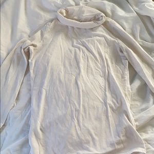 White turtleneck